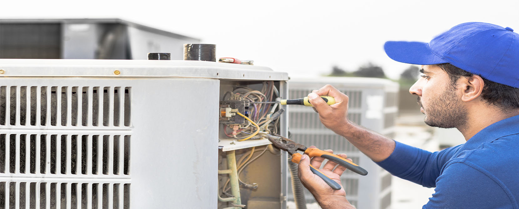 Air Conditioner Capacitor for Compressors & Fan Motors