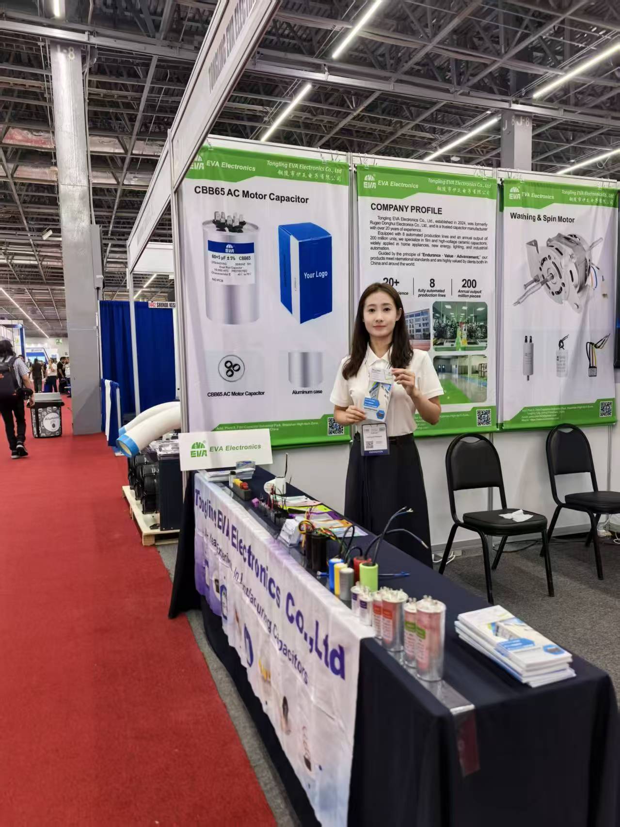 EVA Capacitors Connects with HVAC Industry at AHR Expo Mexico 2026